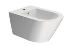 Gsi  KUBE X bidet závěsný 36x55cm, bílá mat - 9465109