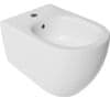 ISVEA  INFINITY bidet závěsný, 36,5x53cm, bílá mat - 10NF41001-2L