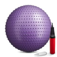 Hs Hop-Sport Gymnastický míč s výčnělky 65cm fialový