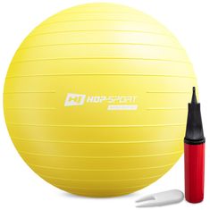 Hs Hop-Sport Gymnastický míč 70cm s pumpou - žlutý