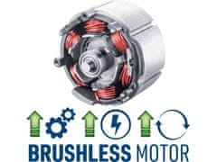 Extol Craft Aku zahradnícké nůžky 402456, BRUSHLESS, 20V Li-ion, 2Ah