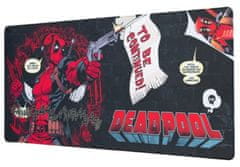 CurePink Herní podložka na stůl Marvel|Deadpool: Pokračování příště! (80 x 35 cm)
