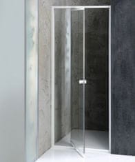 AQUALINE  AMICO sprchové dveře výklopné 740-820x1850mm, čiré sklo - G70
