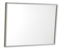 AQUALINE  Zrcadlo v plastovém rámu 40x30cm, bílá - 22436