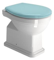 Gsi  CLASSIC WC mísa stojící, 37x54cm, zadní odpad, bílá ExtraGlaze - 871111