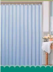 AQUALINE  Sprchový závěs 180x180cm, polyester, modrá - 0201103 M