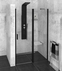 POLYSAN  ZOOM LINE BLACK sprchové dveře 1300mm, čiré sklo - ZL1313B