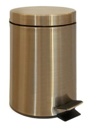 SAPHO  Odpadkový koš 3l, bronz - XJ011