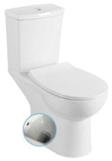 SAPHO  KAIRO CLEANWASH WC kombi s bidet. sprškou, zadní odpad, bílá - PC106