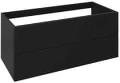 SAPHO  TREOS skříňka zásuvková 110x53x50,5cm, černá mat - TS115-3535