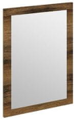 SAPHO  TREOS zrcadlo v rámu 750x500mm, dub Collingwood - TS750-1919