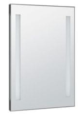 AQUALINE  Zrcadlo s LED osvětlením 60x80cm, kolíbkový vypínač - ATH6