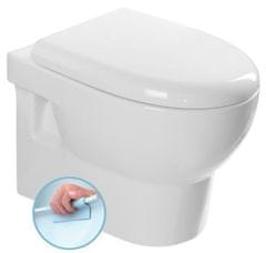 ISVEA  ABSOLUTE závěsná WC mísa, Rimless, 35x50cm, bílá - 10AB02002