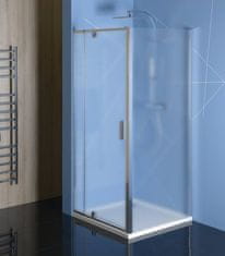 POLYSAN  EASY LINE obdélník/čtverec sprchový kout pivot dveře 900-1000x900mm L/P varianta, brick sklo - EL1738EL3338