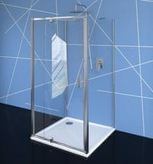 POLYSAN  EASY LINE třístěnný sprchový kout 800-900x700mm, pivot dveře, L/P varianta, čiré sklo - EL1615EL3115EL3115