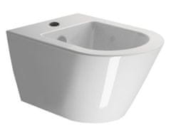 Gsi  KUBE X bidet závěsný 36x50cm, bílá ExtraGlaze - 9464111