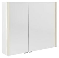 SAPHO  ALIX galerka s LED osvětlením 86x70x17,5cm, bílá - AX186-0030