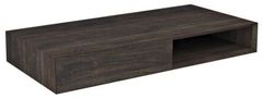 SAPHO  MORIAN umyvadlová skříňka 100x14x48cm, dub černý, levá - MR125