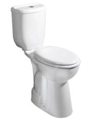 Creavit  HANDICAP WC kombi zvýšený sedák, spodní odpad, bílá - BD301.410.00