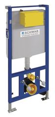 Schwab  DUPLO WC 199 podomítková nádržka pro suchou montáž 3/6l, DN110mm - T02-2113-0250