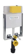 Schwab  SET WC 199 podomítková nádržka pro zazdění 3/6l, DN110mm - T02-0112-0250