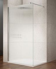 Gelco  VARIO CHROME jednodílná sprchová zástěna k instalaci ke stěně, sklo nordic, 1400 mm - GX1514-05
