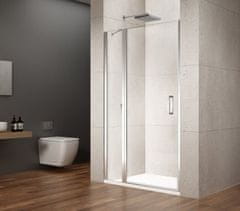Gelco  LORO sprchové dveře s pevnou částí 900mm, čiré sklo - GN4690