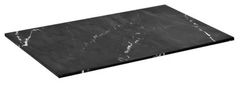 SAPHO  SKARA deska Rockstone 71,2x12x46cm, black attica - CG025-0598