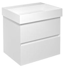 SAPHO  FILENA umyvadlová skříňka 57x51,5x43cm, bílá mat - FID1260W