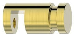 SAPHO  Závěsný háček na sprchovou zástěnu, zlato mat - 1301-08GB