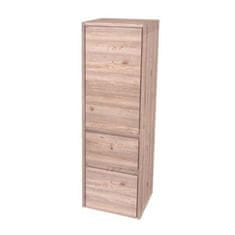 Mereo  Opto koupelnová skříňka vysoká 125 cm, pravé otevírání, Multidecor, Dub Nelson - CN995PDNLS