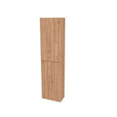 Mereo  Aira, koupelnová skříňka 170 cm vysoká, levé otevírání, Multidecor, Light Select Walnut - CN794LNLSW1