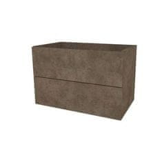 Mereo  Aira, koupelnová skříňka 101 cm, Multidecor, Beton Chicago tm šedý - CN792SBCS2