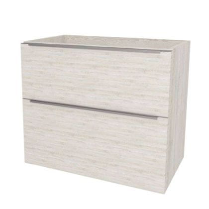 Mereo  Mailo, koupelnová skříňka 101 cm, chrom madlo, Multidecor, White Loft Pine - CN592SWLP1