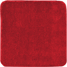 Optima  Koupelnová předložka 55x55 cm červená - PRED301
