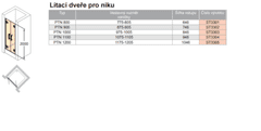 Hüppe  Sprchové dveře 100 cm Solva pure - ST3303.092.322