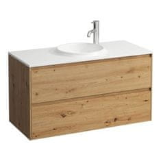 LAUFEN  LANI Skříňka pod umyvadlo, 2 zásuvky, 970 x 440 x 515 mm - H4042721122671