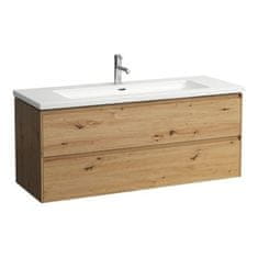 LAUFEN  LANI Skříňka pod umyvadlo, se 2 zásuvkami, 1285 x 470 x 515 mm - H4041921122671