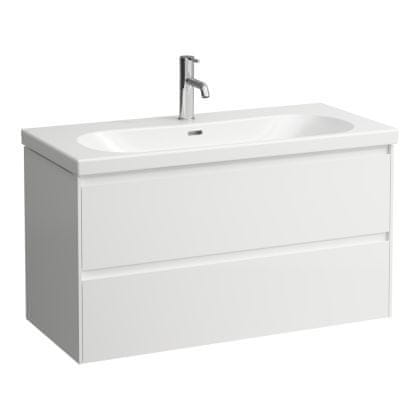 LAUFEN  LANI Skříňka pod umyvadlo, se 2 zásuvkami, 985 x 450 x 515 mm - H4035621122601