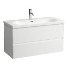 LAUFEN  LANI Skříňka pod umyvadlo, se 2 zásuvkami, 985 x 450 x 515 mm - H4035621122611