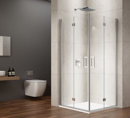 Gelco  LORO čtvercový sprchový kout 900x900 mm, rohový vstup - GN4790-01