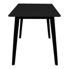House Nordic Jídelní stůl, černý\n70x120x75 cm