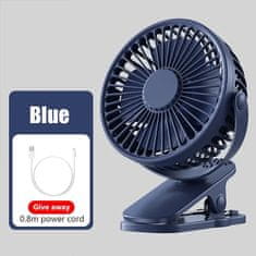 Cool Mango Přenosný mini ventilátor, ruční ochlazovač vzduchu, klimatizace, ventilátor s USB nabíjením, 3 různé rychlosti, 16 x 13 cm - Minifan