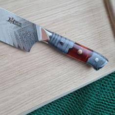 MaceMaker RED SNAPPER CHEF - SanMai Damaškový Kuchyňský nůž