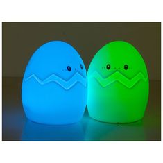 Dětská noční LED lampička EGGi RGB + USB kabel E-261