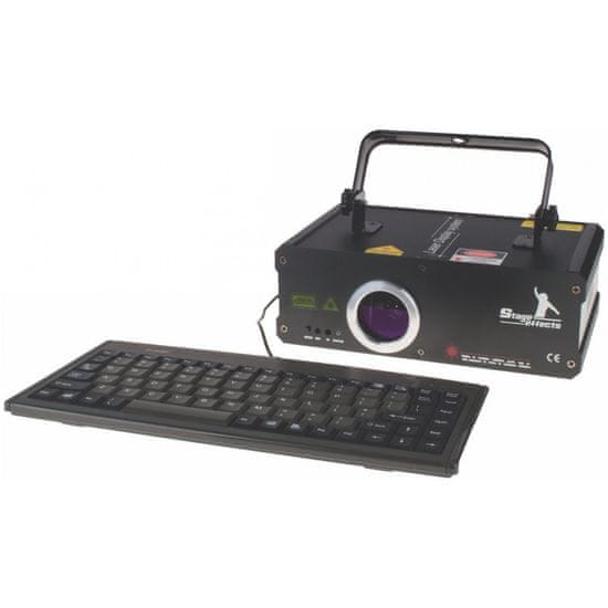 KEYBOARD LASER 500MW RGB