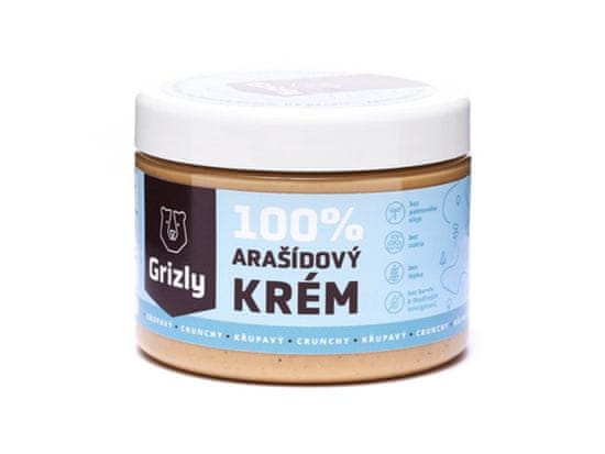 GRIZLY Arašídový krém křupavý 500 g