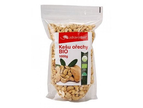 Zdravý den Kešu ořechy BIO 1000g