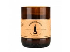 AROMKA Přírodní vonná svíčka sójová - aromka - pivní láhev v krabičce, 150 ml - šalvěj