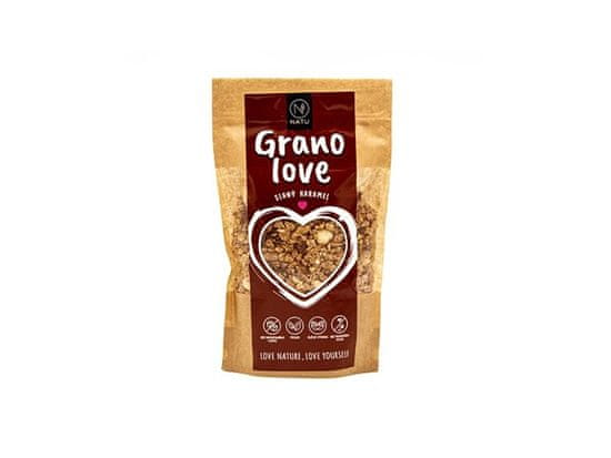 Natu Granolove slaný karamel 400g